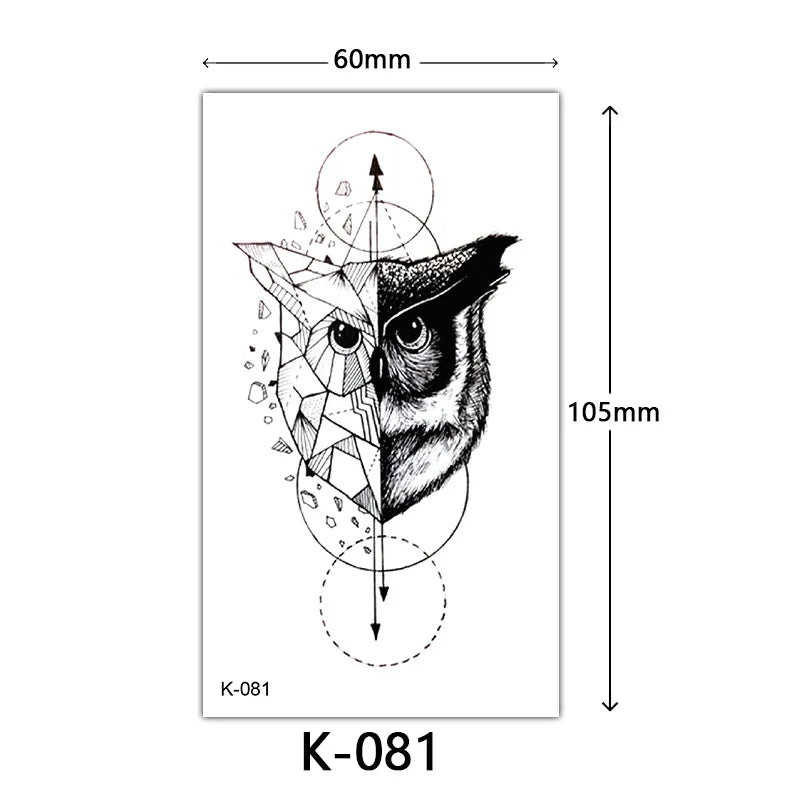 Professional Tattoo Supplies Tattoo Stencil Paper Tattoo Stickers for Girls