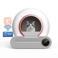 Amz Hot Sale Ce Rohs Eco Friendly Smart Automatic Large Electronic Cat Litter Box