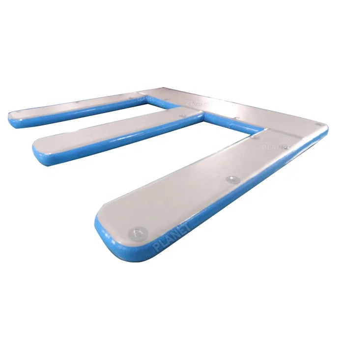 Water Pontoon E Shape Inflatable Jet Ski Floating Dock Station Yacht E Inflatable Yacht Dock for Boat
