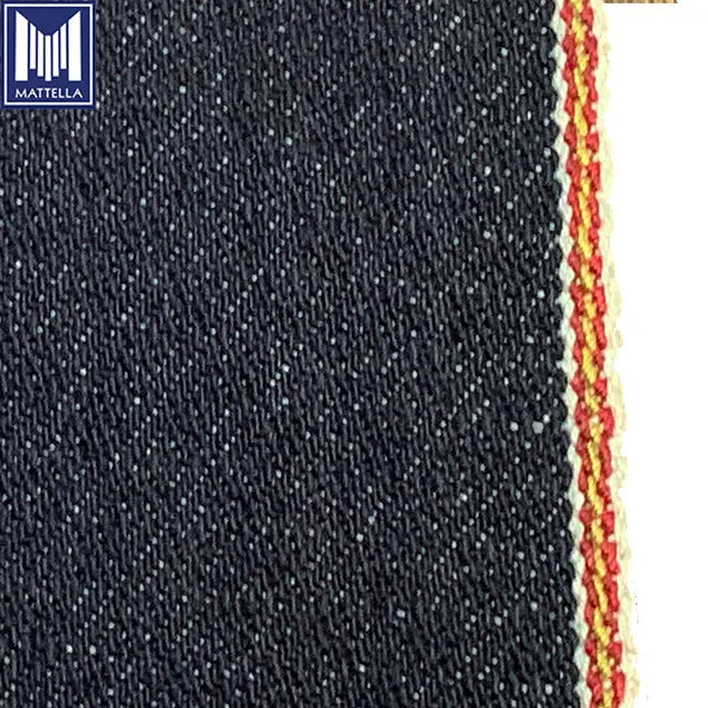 Premium Custom Knitted Twill Dobby Jacquard Italian Korea Japanese Usa Selvedge Indigo Pure Cotton Men Girls Jeans Denim Fabric