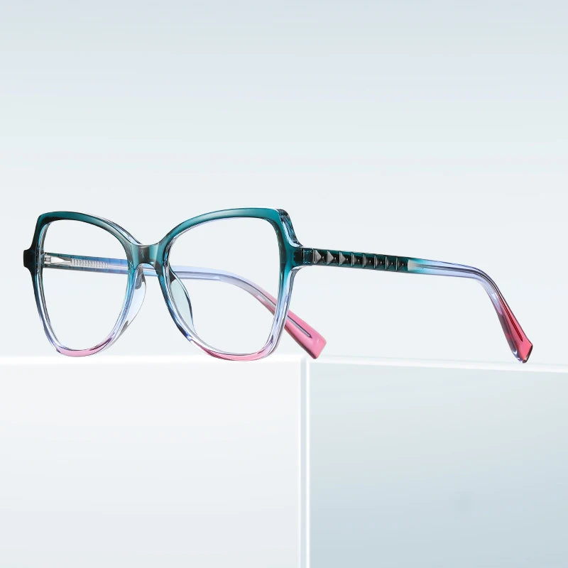 TR90 Women Eyeglasses Frame Optical Glasses Custom Logo Designer Eyewear Optical Frame