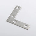 Custom Stainless Steel Industrial Aluminum Profile Silver Connection Plate for Table and Chair T Shape L Shape