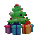5m Giant Christmas Festival Inflatable Christmas Tree Led Lighting Inflatable Christmas Tree Balloon