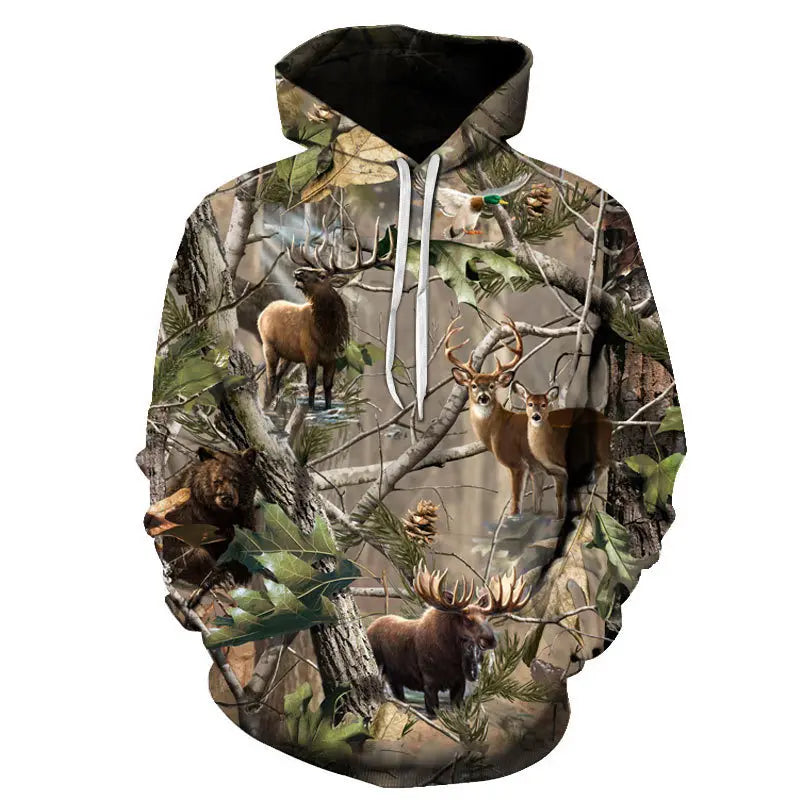 Shero New Design Mesh Custom Hoody Heavyweight Performance Sweater Quick Dry 3D Mens Fleece Duck Camo Hunting Camouflage Hoodies