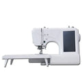7\" LCD Screen Household Embroidery Sewing Machine Single Needle Walking Foot Feed Mechanism Lock Stitch Durable Plastic Motor