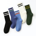 OEM Crew Men Tube Calcetines Customize Knitted Jacquard Custom logo Cotton Sport Athletic Socks
