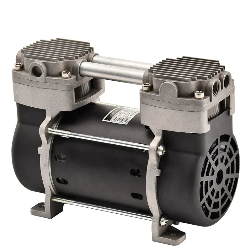 220V 230W -88KPa 53L/min High Pressure Portable Electric Oil Free Diaphragm Vacuum Pump Air Compressor Head for Laboratory