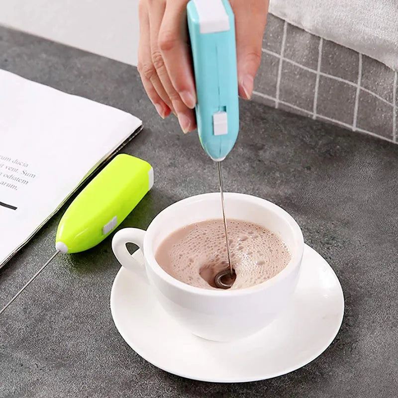 Egg Beaters Mini Electric Handheld Egg Beaters Eggbeater Coffee Cream Milk Tea Blender Household Kitchen Accessories