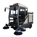 Industrial Electric All Closed Cab Floor Sweeper Driving Type Road Sweeper Street Cleaning Machine