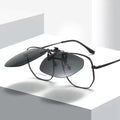 Fashion Portable Strong Magnetic Sunglasses Clip Eyeglass Men Driving Glasses Magnetic Photocrom Polarized Clip on Eyeglasses