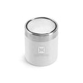 HANGSHAU Kitchen Office Stainless Steel Swing Lid Desktop Mini Trash Can Desktop Dustbin Mini Table Trash Can Mini Waste Bin