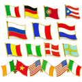 Custom Metal Election Crafts Soft Hard Enamel DIY Badge Magnet Country Flag Souvenir Metal Soft Enamel Lapel Pin Lebanon Flag