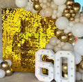 E-L241 Hot Sale Wedding Party Decoration 4D Sequin Shimmering Wind Flapping Wall PET Panel Shimmer Wall Backdrop