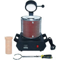 1100â„ƒ Electric Induction Jewelry Metal Melting Machine 1/2/3kg Crucible Gold Melting Furnace for Refining Gold Tools Equipment