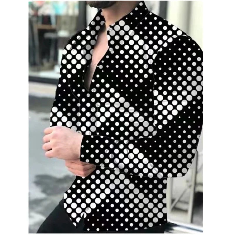OEM/ODM Stylish Classic Business Men's Long Sleeve Shirt-Eco-Friendly & Quick Dry