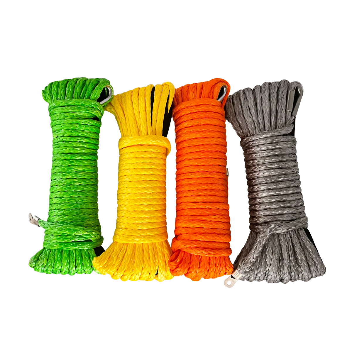 Manufacturing Off Road Vehicle Tools Marine Anchor Rope Synthetic Uhmwpe Line Winch Rope with Hook