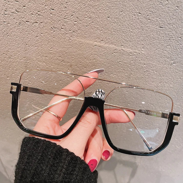 YTSML0970 Blue Light Blocking Glasses Frame Anti Eyestrain Eyeglasses square Light Computer Eyewear