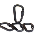 7# D Locking Spring Climbing Ring Carabiner Hook Hot Selling High Quality Water Bottle Bulk Carabiner Clip With Lock