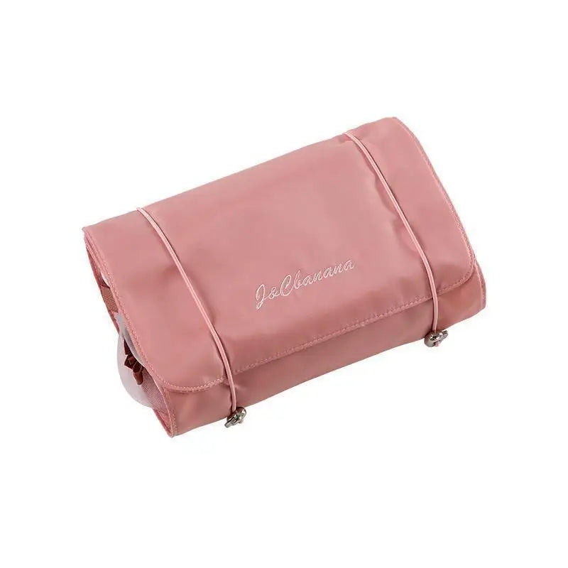 Hot Sale Fashion Nylon Waterproof Zipper Removal Cosmetic Bags Portable Large Capacity Four-in-one Hand Folding Travel Storage