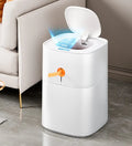 JOYBOS Motion Sensor Bathroom Trash Can Automatic Touchless Kitchen Garbage Can With Lids Smart Packable Waterproof Garbage Bin