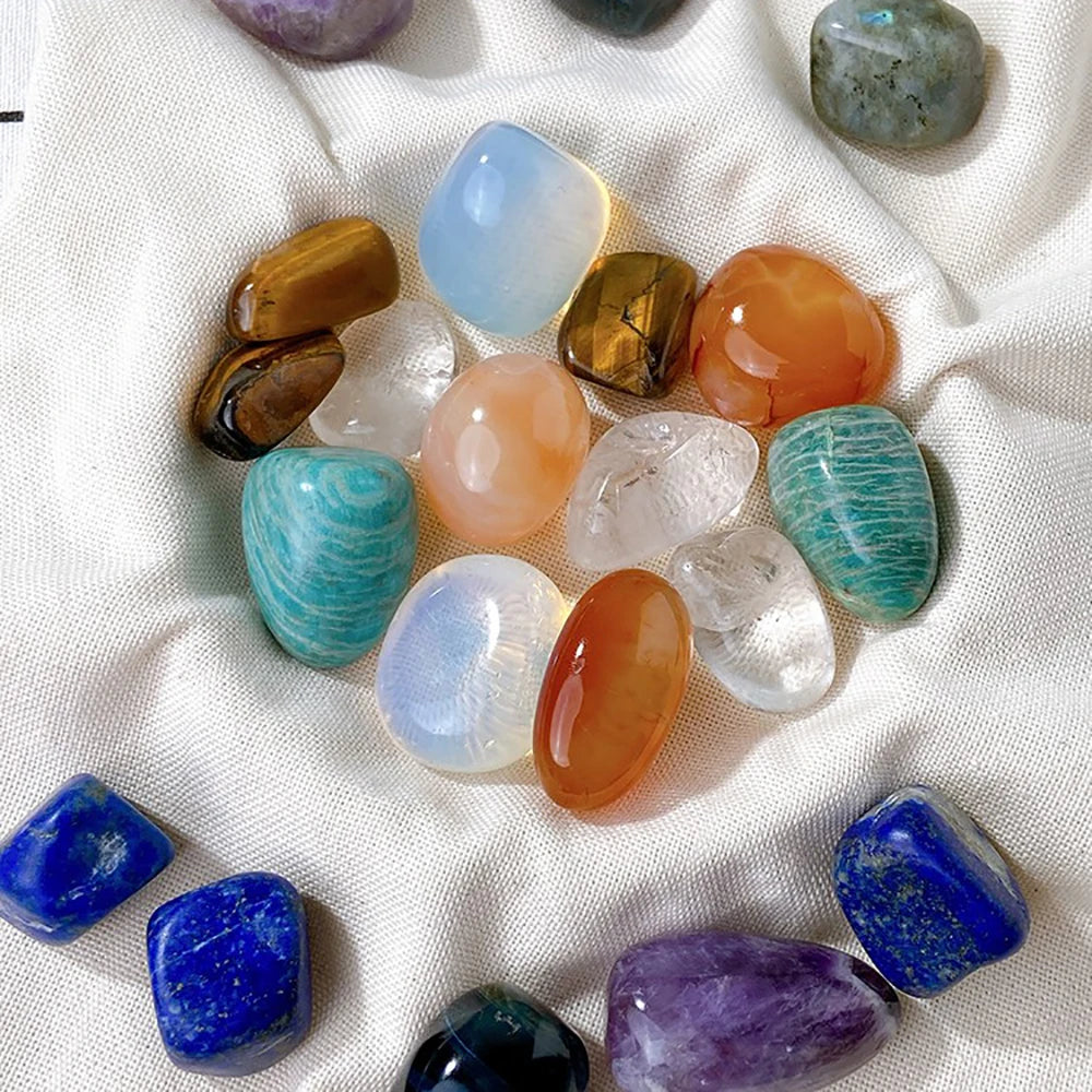 Natural Stone Amethyst Tumbled Crystals Healing Stones Wholesale Bulk Rose Quartz Crystal Tumble Stones
