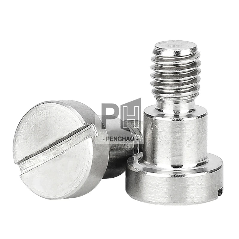 Good M2 M2.5 M3 M4~M10 304 Stainless Steel Slotted One-word Slot Positioning GB830 Plug Limit Bearing Bolt Step Shoulder Screw
