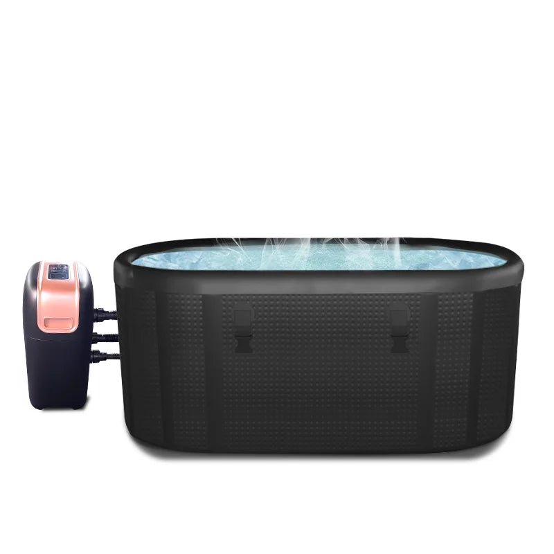 Vanace Drop Stitch Customization Luxury Inflatable Bathtub Portable Outdoor Spa Pool Hot Tub Sauna With Control Box Spa Machine