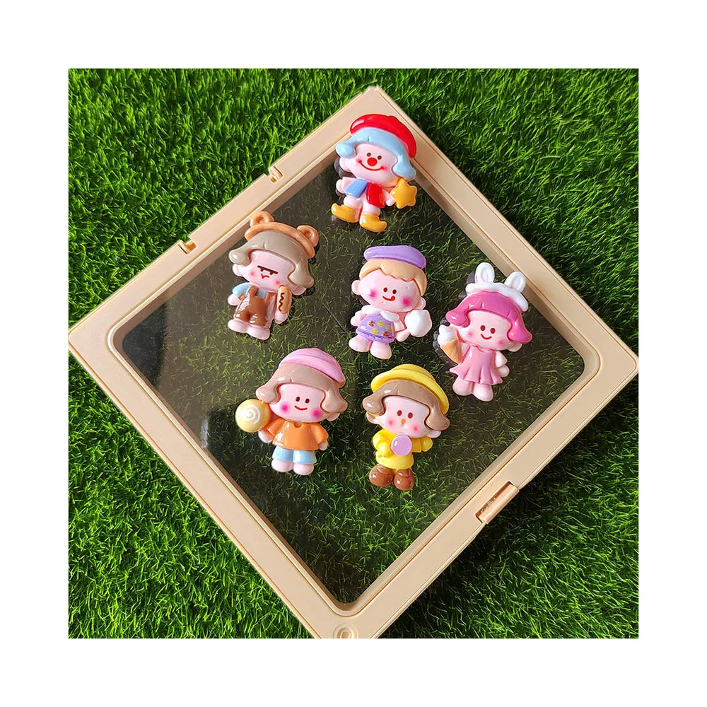 Flat Back Resin Girls Cabochons Kids Children DIY Toys Pendants Necklace Crafts 100pcs/lot Wholesale Supply