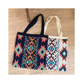 Ins Popular New Design Colorful Knitted Cotton Tote Bag Women Tote Shopping Bag for 2025
