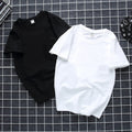 Plain Leisure T-Shirt Solid 150G Cotton Soft Unisex Men's Multicolor Wholesale OEM Logo Custom Blank Classic Design T-shirt