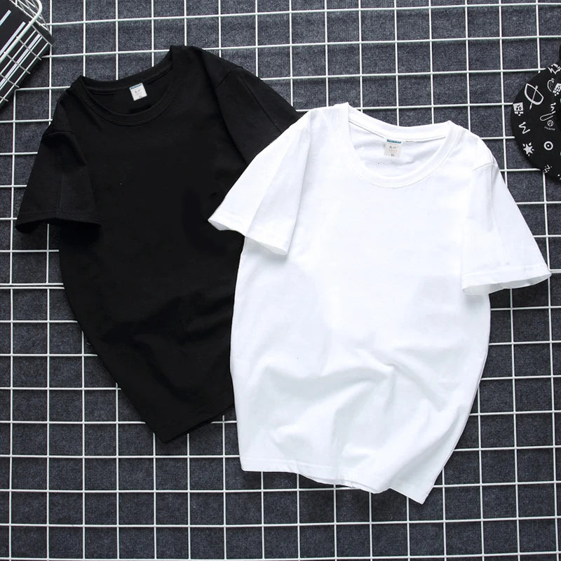 Plain Leisure T-Shirt Solid 150G Cotton Soft Unisex Men's Multicolor Wholesale OEM Logo Custom Blank Classic Design T-shirt