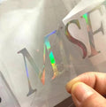 KYW Custom Printed Gold Logo Pressed 3d Label Metal Transparent Transfer UV Sticker Stickers 3m