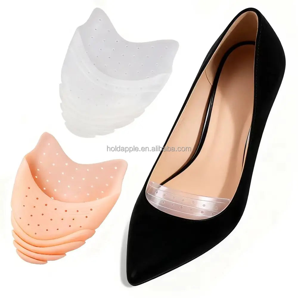 MediFootCare Silicone Gel Pointe Ballet Dance Shoe Toe Pads Toe Protector With Breathable Hole and Cutting Free