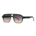 European American Retro Literary Sunglasses UV400 Blue Light Ins Trendy Windproof 6061 Modern Charm Street with PC Frame
