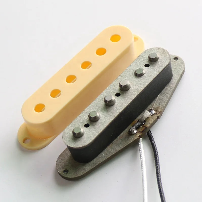 Donlis DS23 Custom Vintage Grey Flatwork Alnico Single Coil ST Guitar Pickup for SSS Electric Guitars