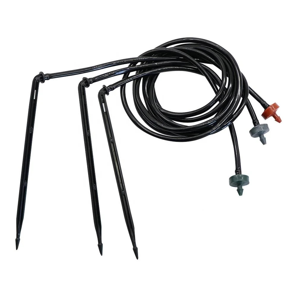 Garden Spider Irrigation System 2L 4L 8L Pressure Compensation Bend Drip Arrow Dripper Kit for Watering & Irrigation