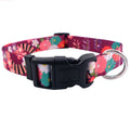 Adjustable Printed Pet Collars Puppy Collar With Quick Release Buckle Basic Dog Collar