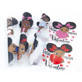 Custom Printable Vinyl Film Heat Transfer Designs Plastisol Cute Girl Transfers Tshirt Stickers