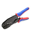 LXN-10WF 0.5-10mm2 20-8AWG Cord End Sleeve and Wire Ferrules Crimper Ratcheting Manual Crimping Pliers