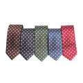 100% Silk Handmade Classic Design Necktie Custom Pattern Woven Fashion Ties for Men
