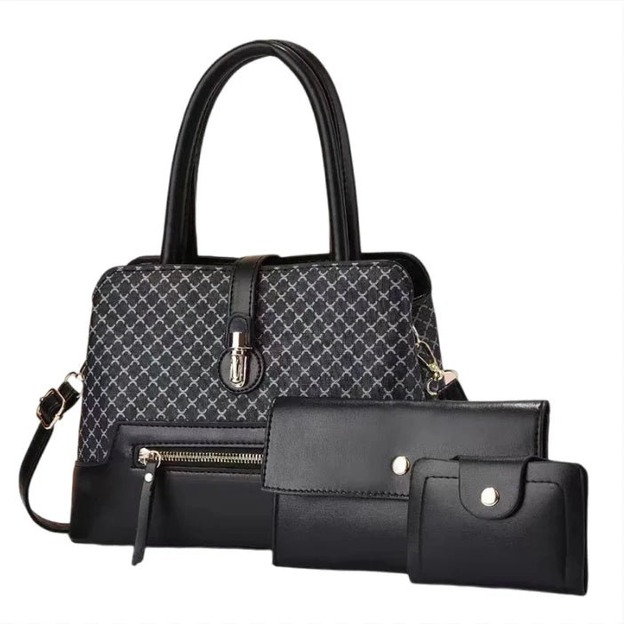 2024 Printing Pattern High Capacity Fashion Trend Messenger Bags Luxury Women's Bags Womens Handbags Tote Bag Handbag Set