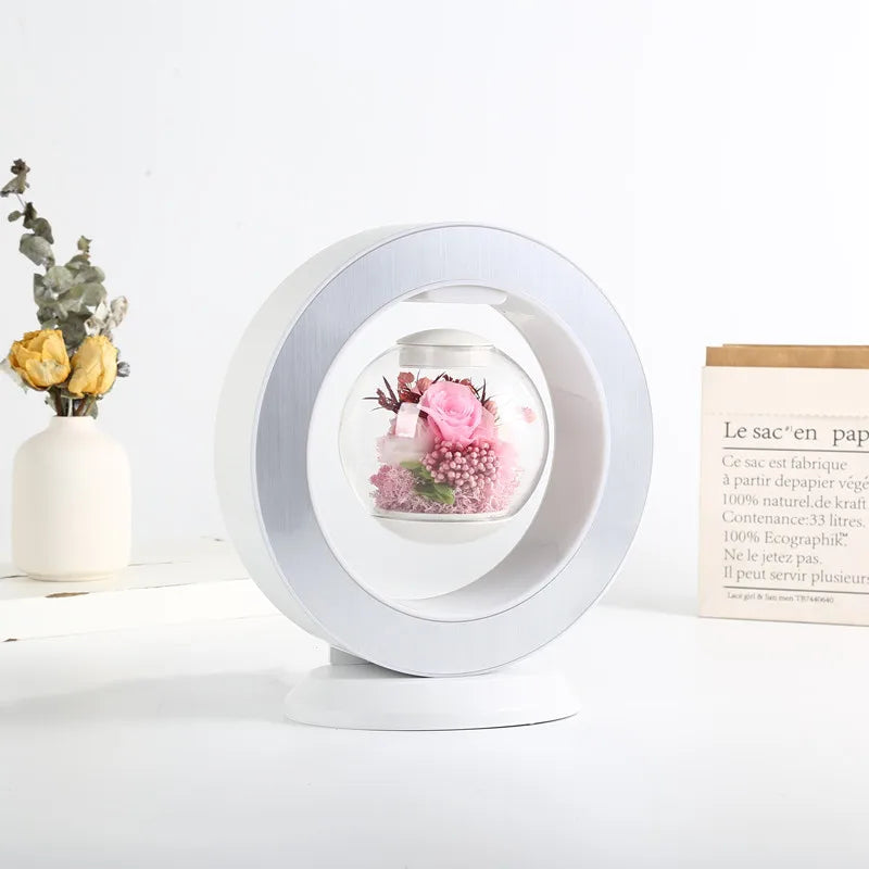 Proposal Valentine's Day Gifts New Magnetic Levitation Technology Artificial Flowers Maglev Immortal Flower