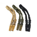 Hunting Nylon Adjustable Single Two Point Tactical Dual Bungee Sling with Quick Release Hooks