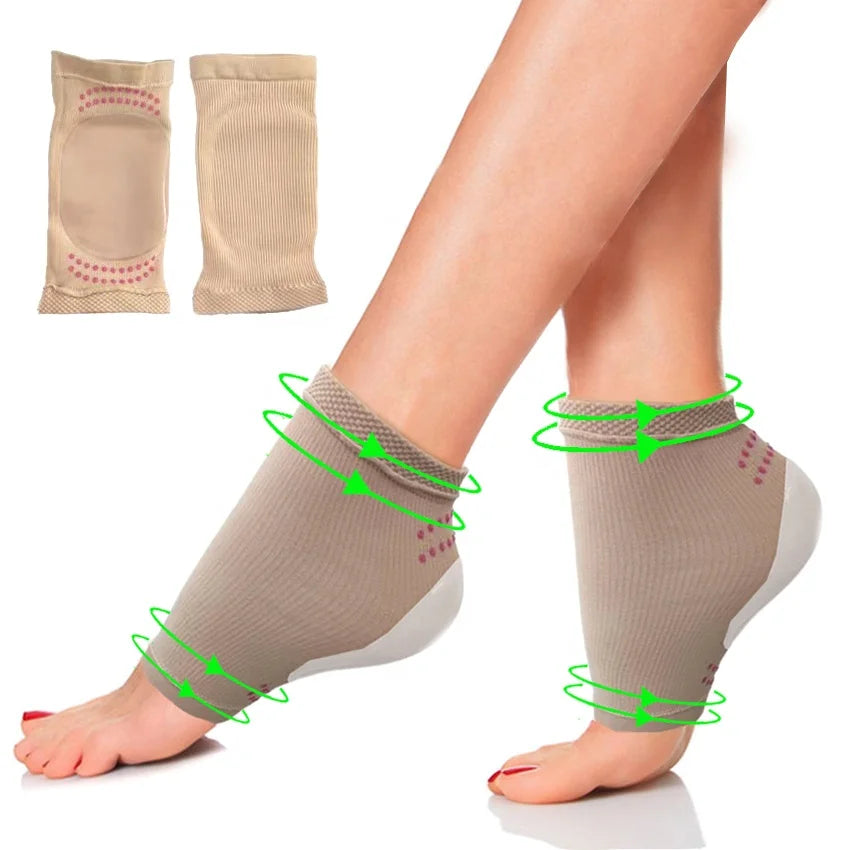 New Gel Heel Socks Toe Socks for Dry Hard Cracked Skin Moisturizing Day&Night Foot Care Skin Silicone Gel Socks HA01911