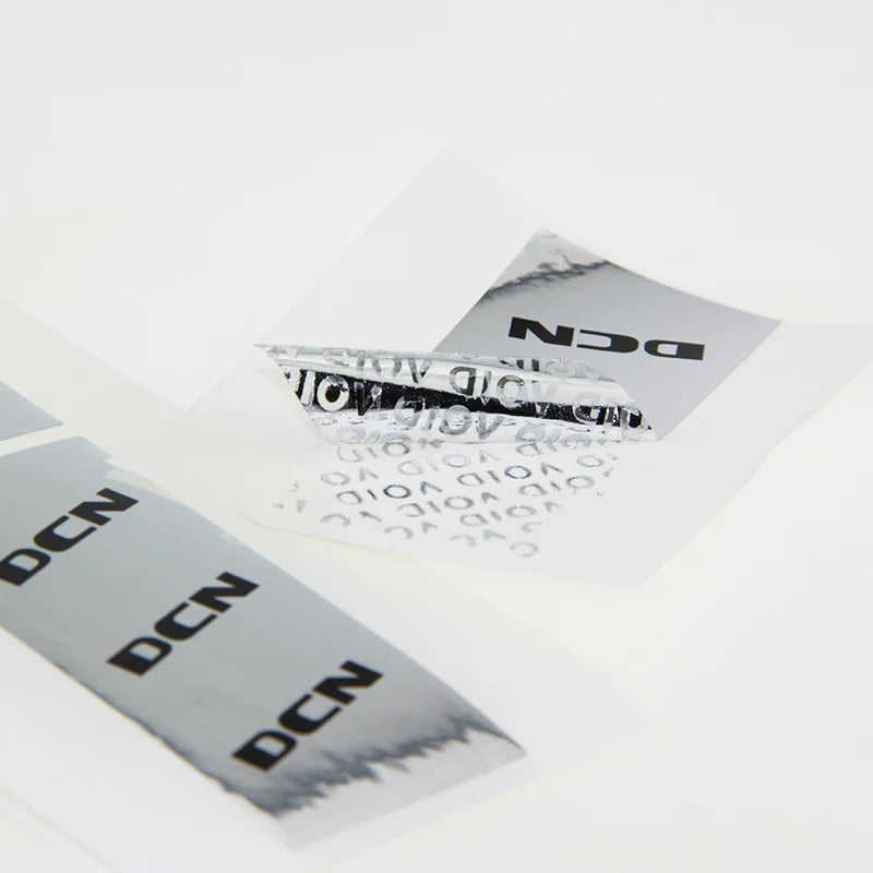 Custom Printed Tamper Evident Vinyl Labels Waterproof Tamper Proof Seal Sticker Logo Security Warranty Void Packaging