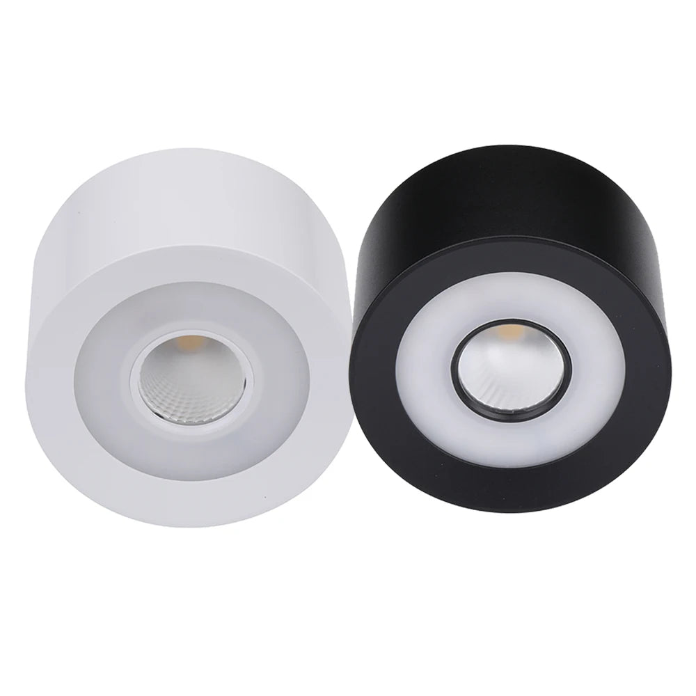 Benory 24V 8W 12W RGBCCT Smart Downlights for KNX Casambi Control4 Dali PWM Loxone Tree DMX RGBW Spot Surface Mounted Downlight