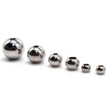 Straight hole Hot Sale Solid Metal Jewelry Accessories Beads for Bracelet Necklace Gold Plated Stainless Steel Bead