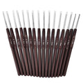 Set of 16 Crochet Hooks and Knitting Needles 0.5mm-2.7mm Plastic Handle Steel for Lace Sewing Simple Style