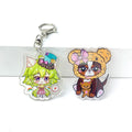 Custom Double Sided Printed Acrylic Charm HD Anime Epoxy
