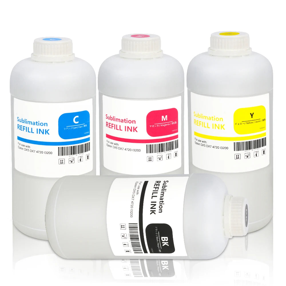 Winnerjet 8 Colors Sublimation Ink for Epson Stylus Pro 9800 7800 9880 7880 Printer Heat Transfer Ink